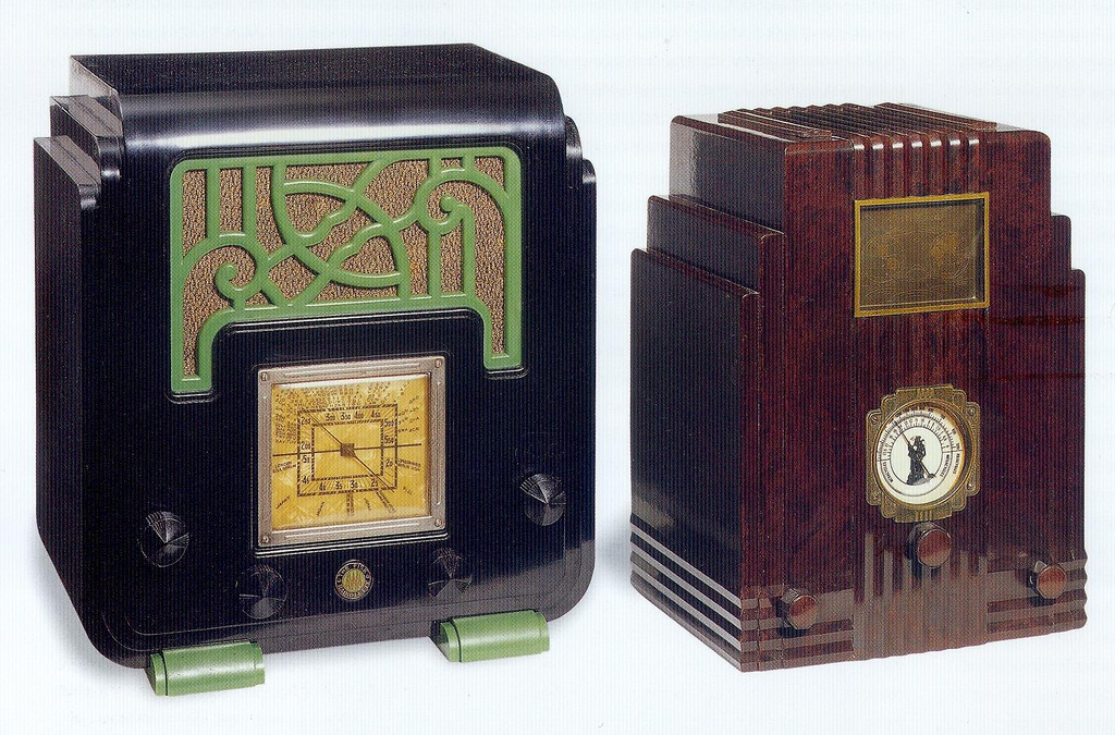 Fisk Radiolette and Air-King radio, 1930s