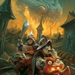 Marc Simonetti's cover for Terry Pratchett's "Guards! Guards!"