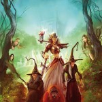 Marc Simonetti's cover for Terry Pratchett's "Lords and Ladies"