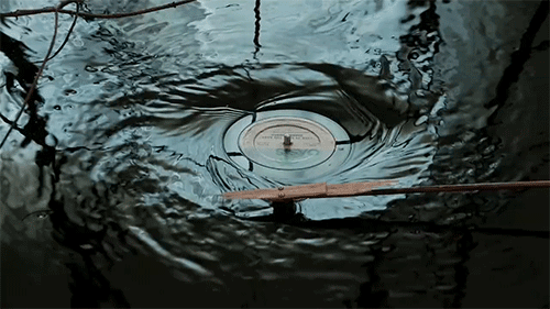 Submerged Turntable by Evan Holm