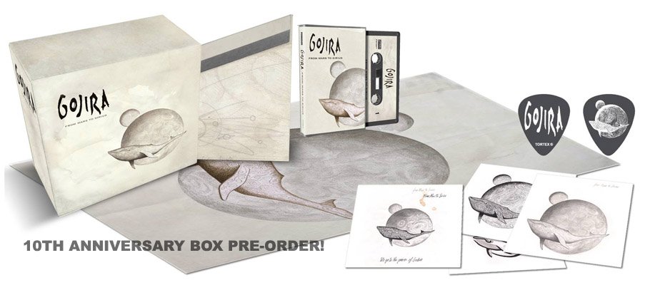 Gojira 'From Mars to Sirius' 10th anniversary box
