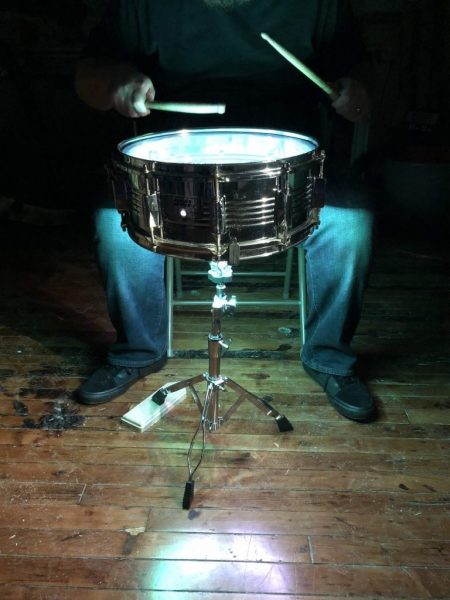Matt Stultz. Impact Reactive Snare Drum Lights.