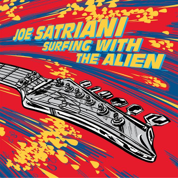 Portada de 2019 de "Surfing with the Alien" de Joe Satriani