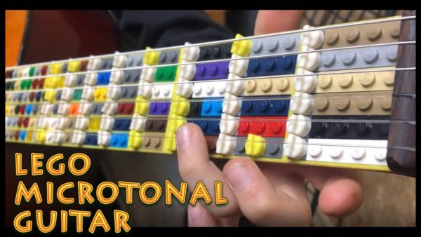 Tolgahan Çoğulu Lego Microtonal Guitar