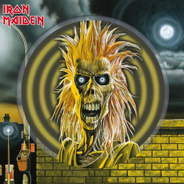 Iron Maiden 40th Anniversary Limited Edition Clear Vinyl FRONT