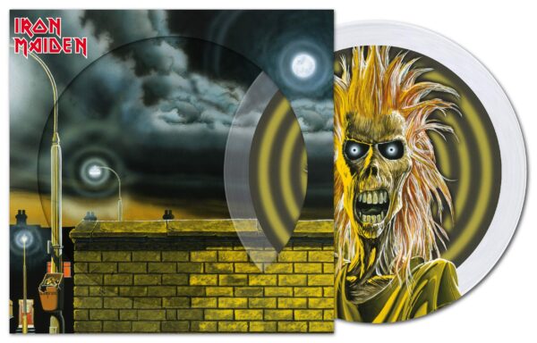 Iron Maiden 40th Anniversary Limited Edition Clear Vinyl SLIP
