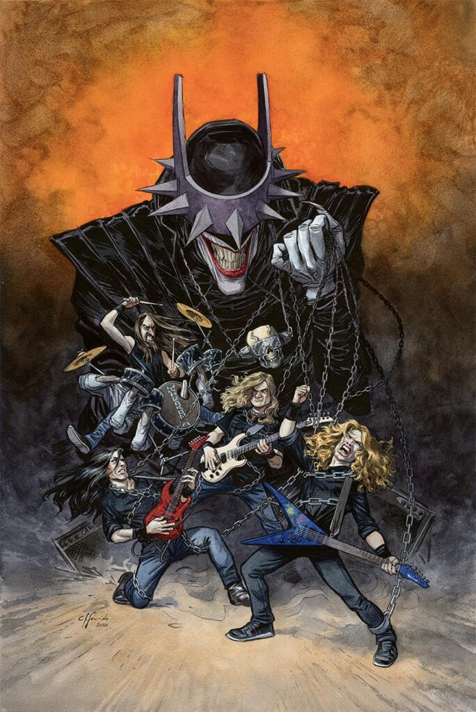 «Dark Nights: Death Metal – Band Edition». Megadeth, por Juanjo Guarnido